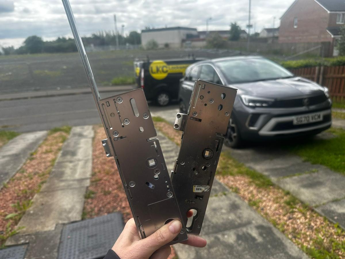 UPVC multipoint gearbox — old and new